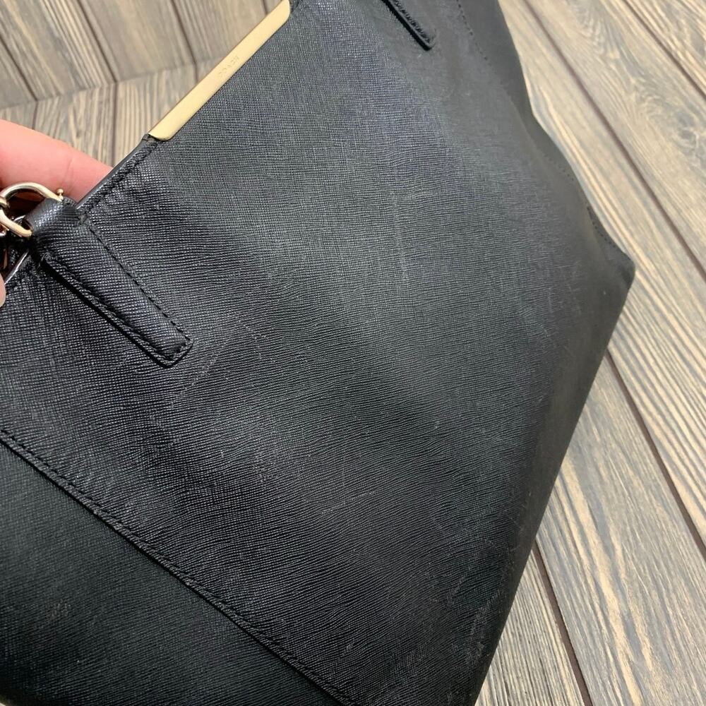 Coach Madison East West Saffiano Leather Tote Shopper Shoulder Bag Pebbled 29002 - Picture 8 of 16